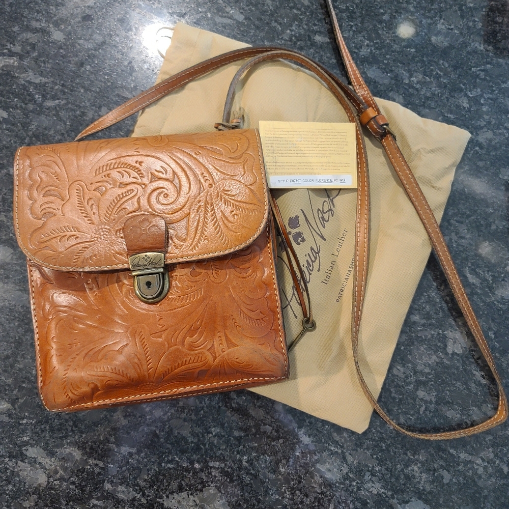 Patricia Nash Tooled Leather Crossbody